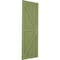 Ekena Millwork True Fit PVC Two Equal Panel Farmhouse Fixed Mount Shutters w/ Z-Bar, Moss Green , 15W x 42H, PR TFP102FH15X042MG - alternate 10